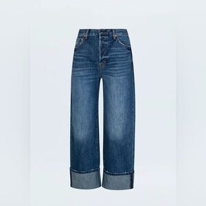 NWOT Pistola Wide Leg Button Fly Jeans Size 25